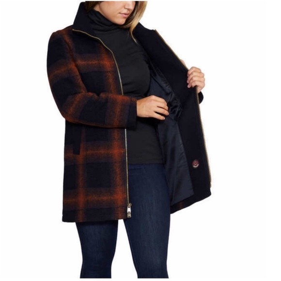 NWT Pendleton Ladies' Wool Blend Walker Coat Outdoor Winter Cozy - size L - Picture 5 of 8